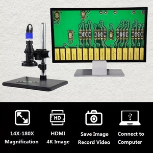 Kính hiển vi kỹ thuật số boshida HD4KL-A01 với <span class=keywords><strong>camera</strong></span> 8.3mp 4k để sửa chữa điện tử hoặc kiểm tra PCB có thể lưu hình ảnh - Product Image 3