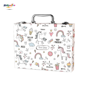 Ensemble de <span class=keywords><strong>dessin</strong></span> d'art en carton haute densité de 66 pièces Kit de peinture colorée avec marqueurs d'artiste <span class=keywords><strong>pour</strong></span> enfants et adolescents - Product Image 2