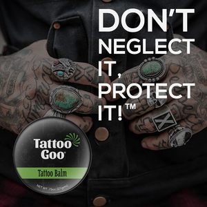 Baume après-tatouage <span class=keywords><strong>Tattoo</strong></span> <span class=keywords><strong>Goo</strong></span> 0,32 oz (format voyage) à l'huile d'olive naturelle et à la cire d'abeille, favorise des couleurs vives, hydrate la nouvelle encre corporelle - Product Image 3