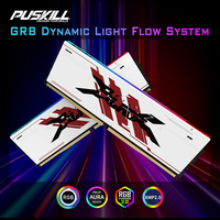 PUSKILL DDR4 RGB Light Memory RAM 3200MHZ/3600MHZ 8GB 16GB 32GB Desktop Best Ddr4 Ram