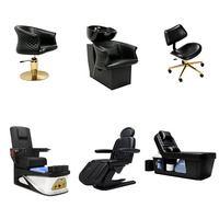 Ensemble complet d'équipements de beauté modernes et luxueux pour salon de coiffure, salon de manucure, spa et cosmétiques