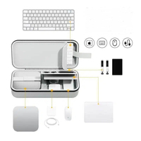 Étui de rangement compatible avec l'ordinateur de bureau Mac Mini M4 / M4 Pro, adapté au clavier et à la souris, étui en EVA