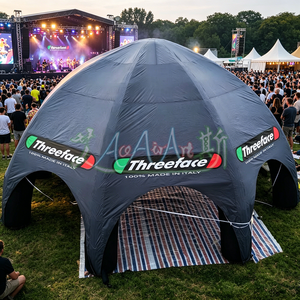 Tente gonflable de 10m de diamètre tente de camping publicitaire abri d'auvent de <span class=keywords><strong>voiture</strong></span> pour l'exposition et le salon commercial, tente gonflable d'araignée - Product Image 1