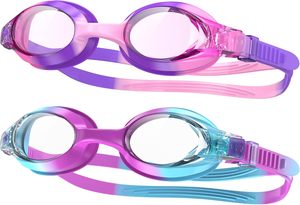Gafas de Natación para Niños, Gafas de Natación para Niños Pequeños, Sin Fugas, Antivaho, Protección UV para Niños y Niñas de 3 a 12 Años - Product Image 1