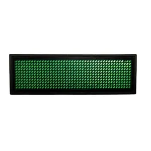 Good Price Programmable Small Scrolling Led Display Screen Electronic Led Name Tag Led Name Badge