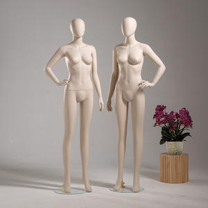 플라스틱 여성 전신 마네킹 웨딩 모델 디스플레이 스탠드 의류 매장 창문 모델 소품 마네킹 - Product Image 3