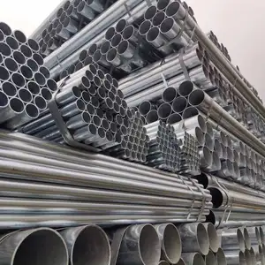 ASTM A865 JIS G4051 S20C Hot Dip Pipe Products Galvanized Carbon Steel GI Tube Seamless 2'' Q195 Q235 Od20mm OEM Round