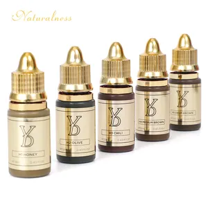 Naturale Newest Private label liquid Easy to color Permanent Makeup ink Microblading Pigment For Eyebrow
