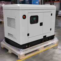 Groupe électrogène diesel silencieux 20 kVA pour alimentation de secours résidentielle LINGGE Triphasé 400 V 50 Hz