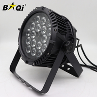 18 pièces 4-en-1 lumière extérieure RGBW par événement de scène avec contrôle DMX512 150W puissance IP20 corps en aluminium E27 culot d'ampoule pour DJs