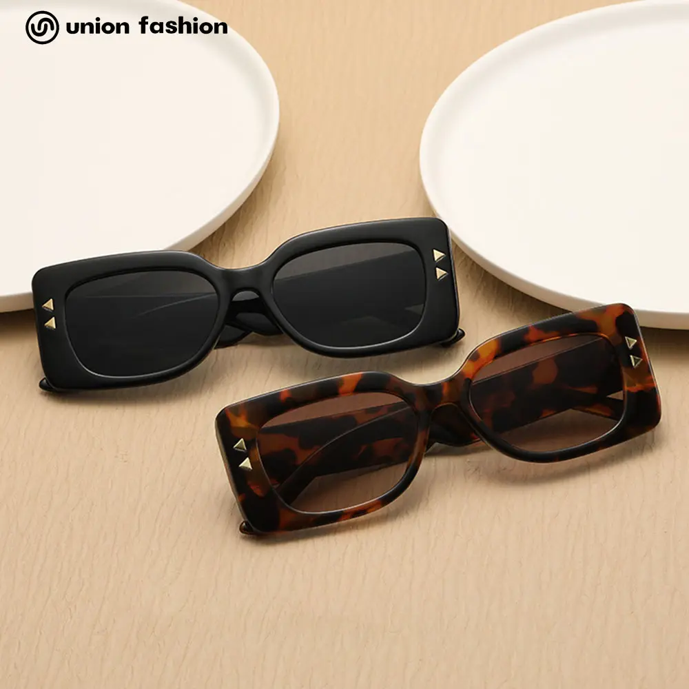 Wholesale New Style Personality Fashion Street Snap Y2K Plastic Square Sunglasses Women Men