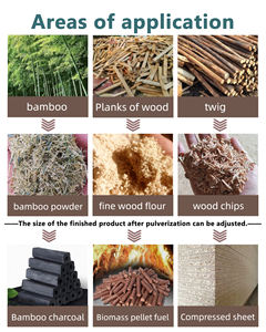 Industriële Hamer Molen Hout Crusher Machine Zaagsel Crusher Hout Shredder Grote Schaal Hooi Stro Boom Shredder - Product Image 6