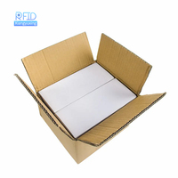 Carte PVC blanche vierge NFC RFID - Étanche 13,56 MHz pour contrôle d'accès et carte cadeau