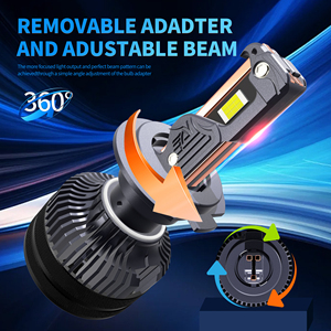 <span class=keywords><strong>Precio</strong></span> de fábrica Nueva Venta caliente Mini bombilla de faro LED H1 H4 H11 9006 20000LM 6000K Luz antiniebla del coche - Product Image 3