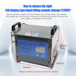 Cargador de carretilla elevadora LCD 48V 60A SMH175A cargador de batería Industrial para baterías de plomo ácido 400 440AH 220V certificado CE - Product Image 4