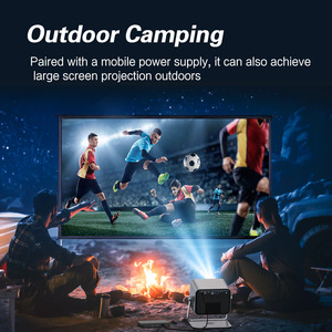 DLP Home <b>Projector</b> Portable Outdoor Camping 360 Full-Screen Projection Living <b>Room</b> Bedroom 1080P 3D Ready X6 Crt Style Home Thea - Product Image 3