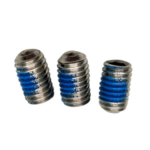 Tornillos de Cabeza Hexagonal Antideslizantes BLDEER M4x3 M4x4 de Acero Inoxidable A2-70 DIN913 Grado A Pasivados - Product Image 4