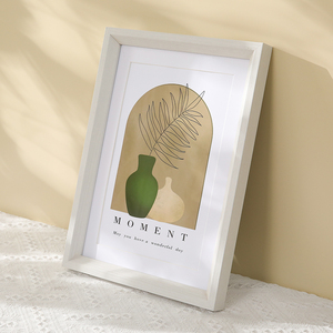 Khung gỗ hiển thị hình ảnh Rack cho màn hình máy tính để bàn, treo tường rắn gỗ độ nét cao kính khung ảnh gói - Product Image 6