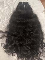 Extensions de cheveux humains indiens bruts bouclés pour bébés, lots de mèches vierges à cuticules alignées, texture naturelle, en vente
