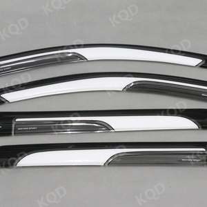 Accessoires de porte de voiture, déflecteur de fenêtre, pare-pluie, sport, 2016, acrylique personnalisé, épaisseur 2,0 mm, pour Mitsubishi Montero Luxury, 10 ensembles - Product Image 5