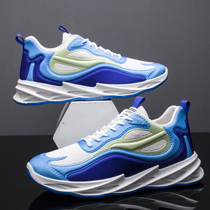 Chaussures de sport décontractées pour hommes, commerce extérieur transfrontalier, tige en coton respirant, semelle extérieure en PVC, légères, confortables et tendance - Product Image 4