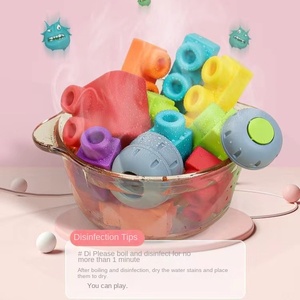 Bloques de Construcción Educativos de Animales de la Naturaleza, de Goma Suave con Partículas Grandes, 47 Piezas, para Niños y Niñas de <span class=keywords><strong>3</strong></span> Años - Product Image 4