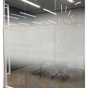 Film adhésif pour fenêtre, dégradé de points blancs, Fasara, film décoratif semi-transparent, film de verre dégradé bidirectionnel pour bureau - Product Image 5