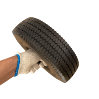 Roue pleine en mousse PU anti-crevaison 4.10/3.50-4, roue de remplacement en polyuréthane pour brouette, chariot de jardin et de ferme
