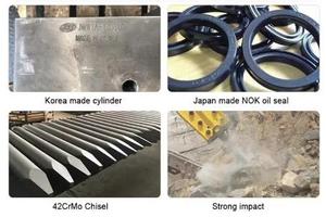 Monde Hoge Kwaliteit Sloop Rots Hydraulische Hamer Voor Graafmachine Hydraulische Breker Te Koop - Product Image 6