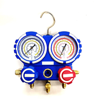 Tube de remplissage de liquide pneumatique VALUE VMG-2-R22-B OEM, double manomètre de fluorure, pour climatisation automobile et réfrigérant