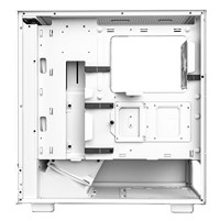 Estuche para juegos NZXT H5 Flow BLACK & WHITE Estuche compacto de flujo de aire de Torre media Chasis de PC con 2 ventiladores F120Q en el interior