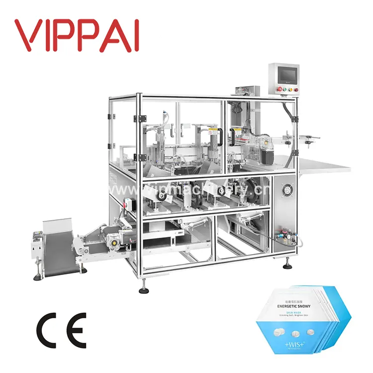 VIPPAI 2022 Factory Hot Selling Facial Sheet Mask Folding Machine Face Mask Making Machine