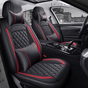 Deri araba Sear tam Set evrensel kaymaz otomotiv kapakları araç koltuğu minder örtüsü su geçirmez tüm hava - Product Image 2