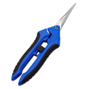 Lu Ban's Work Stainless Steel Pruning Shears Butterfly Bypass For Fruit <b>Trees</b> And Shrubs Blue Handle Manual <b>Garden</b> Tool - Product Image 2