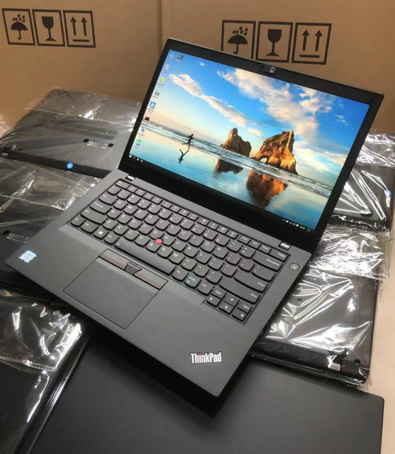 Wholesale A+ Grade Laptops for Lenovo Thinkpad T460s Intel Core I7 I5 6th Gen 8gb Ram 14inch Home Used Notebooks Office Computer