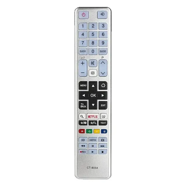 CT-8054 For Toshiba TV Remote Control Replacement With Netflix Button 32L1543 32L3433 40L3433 40L3441 40L3443