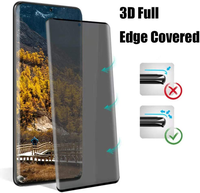 Film en verre trempé HD Anti-espion pour Galaxy NOTE 10 PLUS 20 ULTRA, protecteur d'écran pour protection d'objectif d'appareil photo samsung