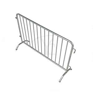 Barrières métalliques portables YC pour événements : clôtures de protection à déploiement rapide pour avertissement et signalisation - Product Image 1