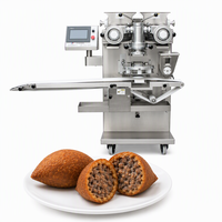 Machine à fabriquer le kibbeh pour garniture de viande hachée et pignons de pin, équipement d'enrobage de kubba