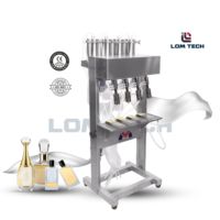 Machine de remplissage de tubes cosmétiques LOM TECH, machine de remplissage de tubes de shampoing, machine de remplissage de tubes de parfum