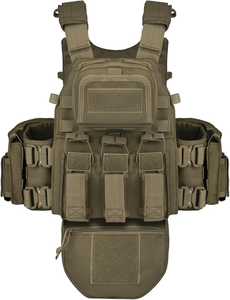 完全保護戦術ベスト屋外トレーニング用挿入プレート安全製品セキュリティ用 - Product Image 3