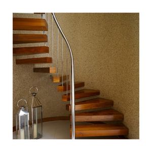 PRIMA Hot <span class=keywords><strong>Indeed</strong></span> Design Rampe d'escalier en bois massif pour l'intérieur Marchepied en bois naturel avec garde-corps en verre - Product Image 3