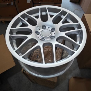 Nouvelles jantes AVT E46 M3 CSL E36 E38 E39 F10 F30 5x120 <span class=keywords><strong>18</strong></span> pouces en alliage d'aluminium moulé finition noire multi-rayons - Product Image 3