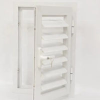 Poignée de verrouillage pour fenêtre à battant en alliage d'aluminium réglable DY, avec cadre en verre, revêtement en poudre, installation facile, taille personnalisée