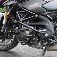 Barre de protection robuste pour moteur de moto QJMOTOR SRK600 SRK 600, protection de cadre, cage anti-chute
