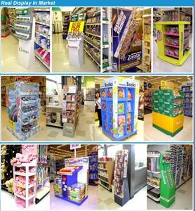 Support d'affichage de crayons <span class=keywords><strong>en</strong></span> carton personnalisé, boîte à stylos, présentoir <span class=keywords><strong>en</strong></span> papier pour papeterie - Product Image 2