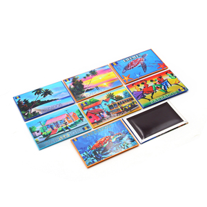 Island Beach Photo Imanes de nevera Tahití <span class=keywords><strong>Seychelles</strong></span> Mauricio Hawaii Maldivas Souvenirs Refrigerador Imán Nevera - Product Image 2