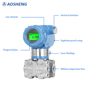 高精度ステンレス鋼フランジ取り付け型差圧トランスミッタ 0.075%FS リモートシール IP67/IP68 多様 - Product Image 5