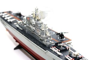 1:275 Super RC Aircraft Carrier 760mm RTR corazzata 3D cartone Ridge navi motoscafo Yacht giocattolo elettrico per acqua 2878T - Product Image 5