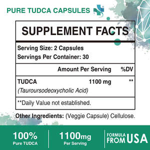 Fournisseur d'usine, acide tauroursodeoxycholique de haute qualité à 99%, <span class=keywords><strong>poudre</strong></span> de TUDCA, capsules de TUDCA 500 mg - Product Image 5